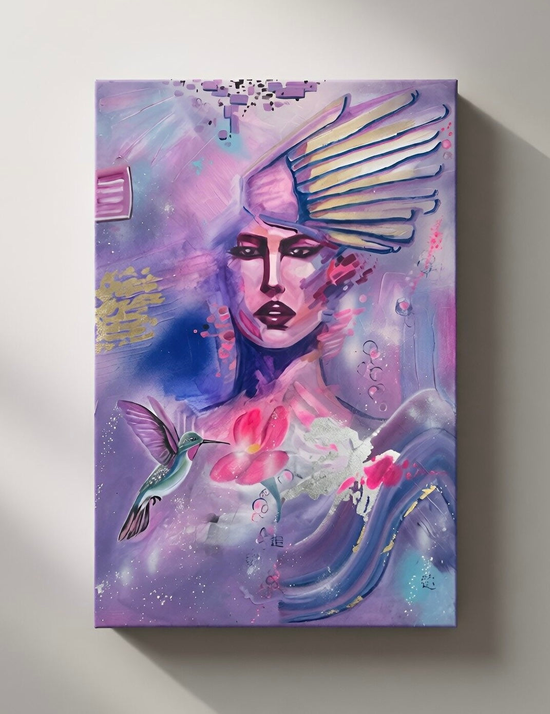 "Mother of all creations" - Original Artwork 51x76cm (20x30inch)