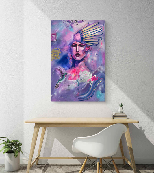 "Mother of all creations" - Original Artwork 51x76cm (20x30inch)