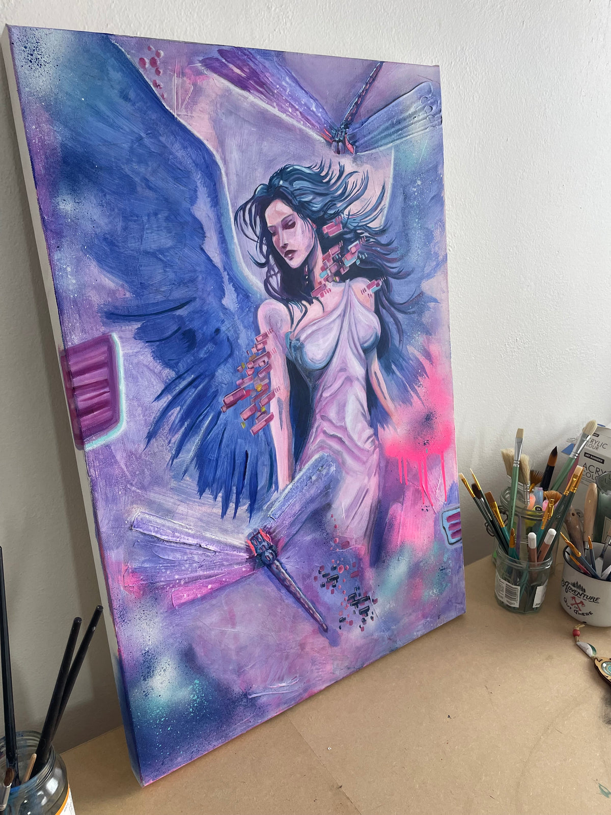 "Guardian of souls" - Original Artwork 51x76cm (20x30inch)