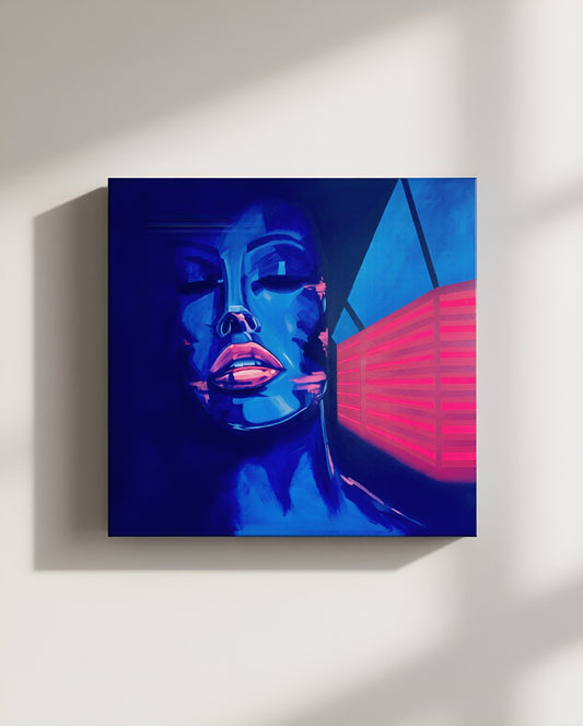 "One Night Secret" — Original Artwork 102x102cm (40x40")